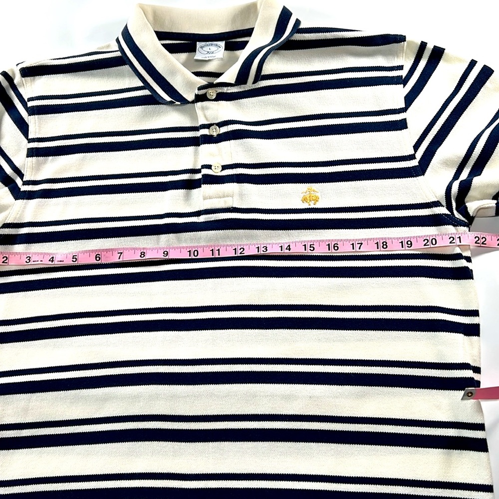 Brooks Brothers Long Sleeve Striped Polo / L - Picture 7 of 10